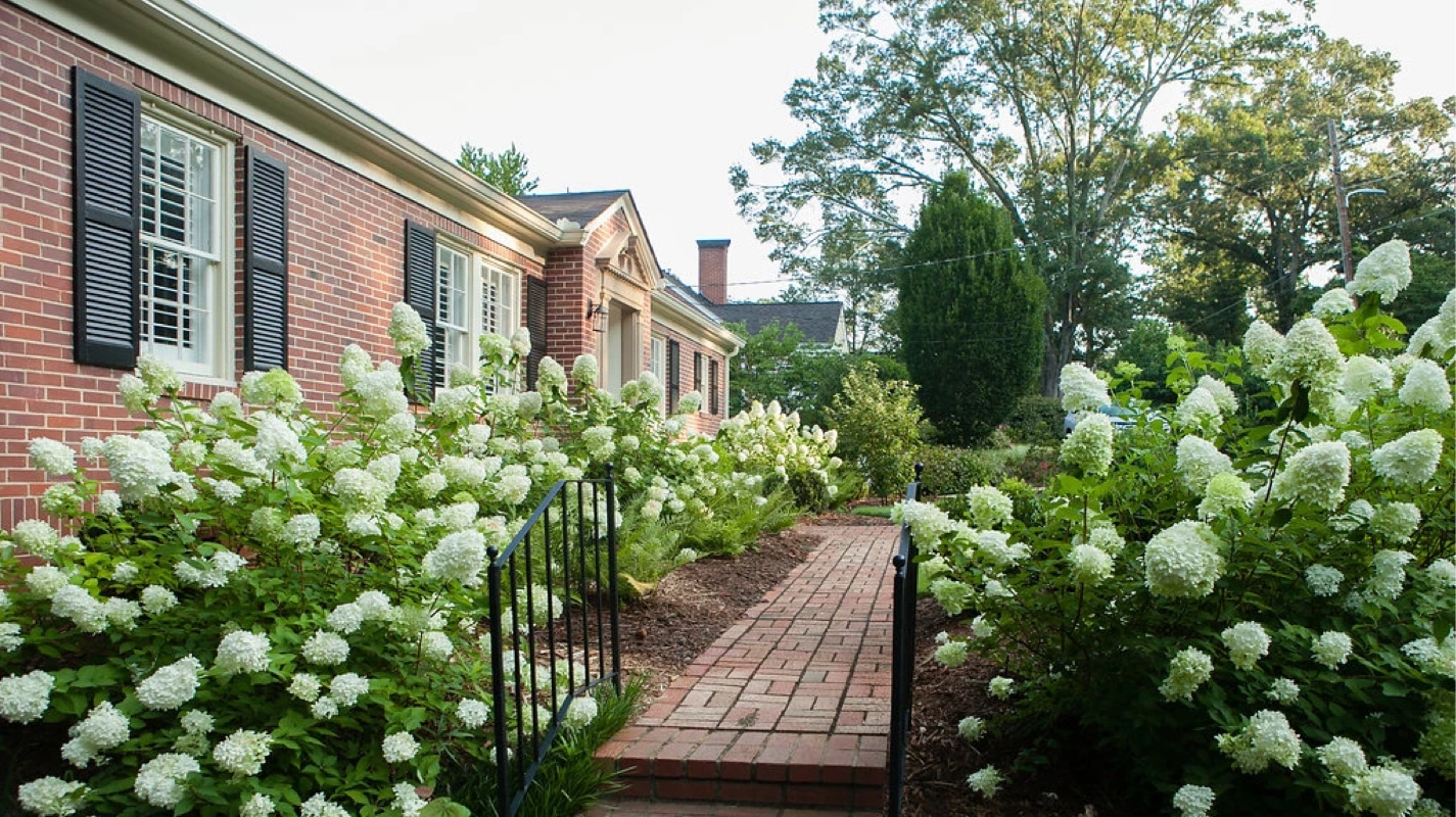 Brick Gate and Pathway by City Garden Company