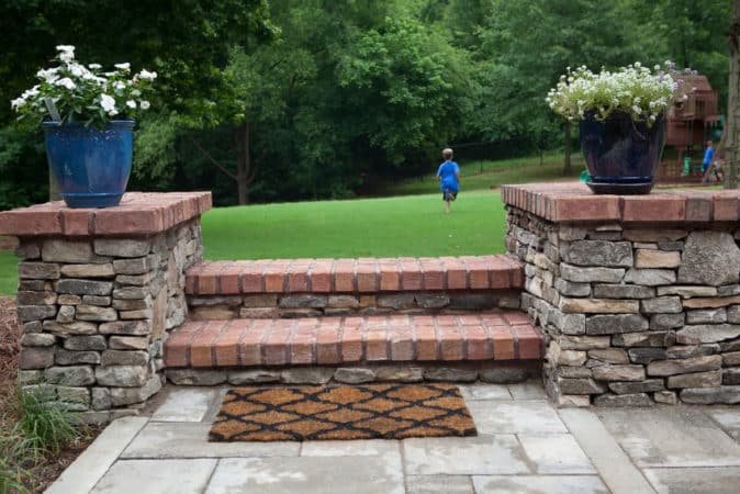 Oconee County Patio and Fire Pit by City Garden Company